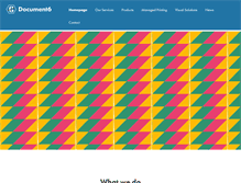 Tablet Screenshot of document6.biz